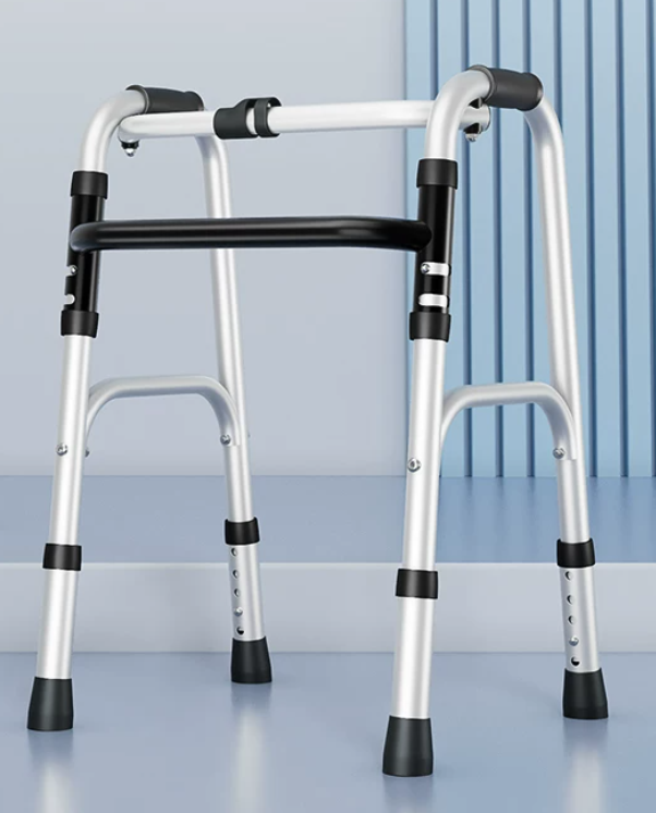 医疗器械助行器｜老人专用四脚助步器｜可折叠轻便辅助行走器